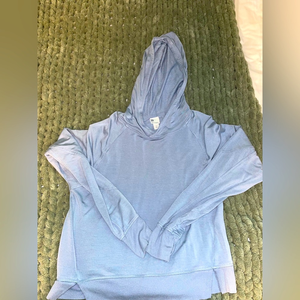 Blue Workout hoodie